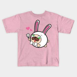 Doopy the Pug Puppy - Easter Kids T-Shirt